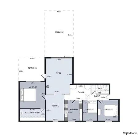 Дом отдыха Awesome In With 3 Bedrooms And Wifi Эбельтофт